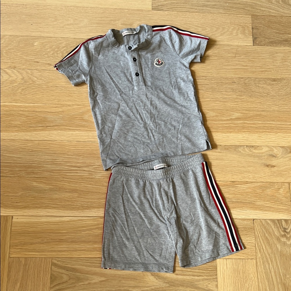 Moncler Gray Kids Matching Set